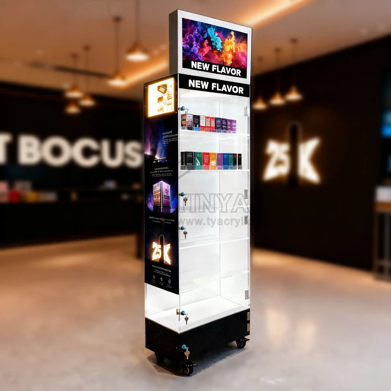 Mall retail floor display cabinets Mall retail floor display cabinets